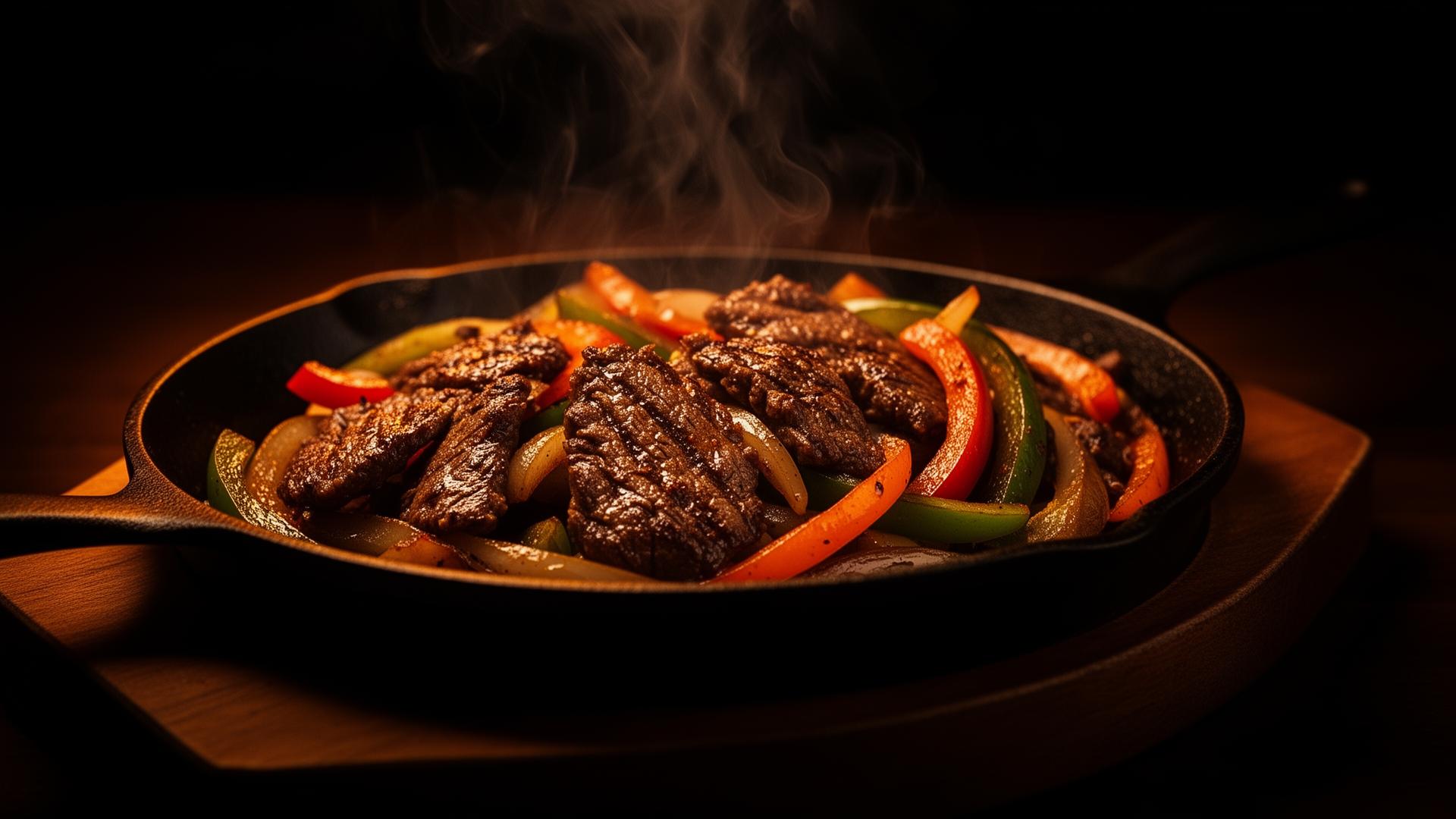 sizzling.